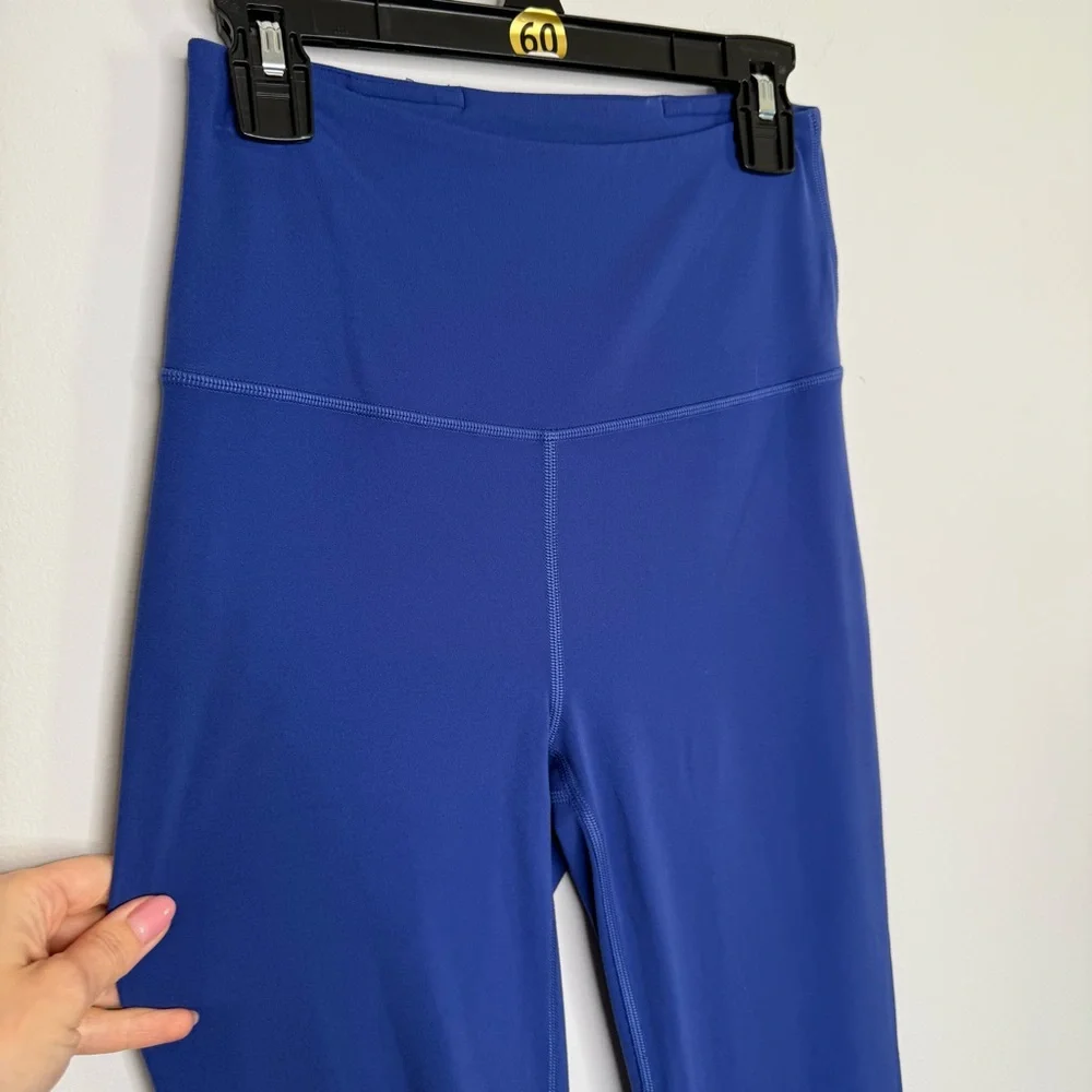 E2 Lululemon‎ Groove High Rise Blue Flared Pants - Picture 8 of 12